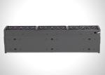 Low Noise Industrial Door Air Curtains Two Stage Flow Control Ambient Centriluga