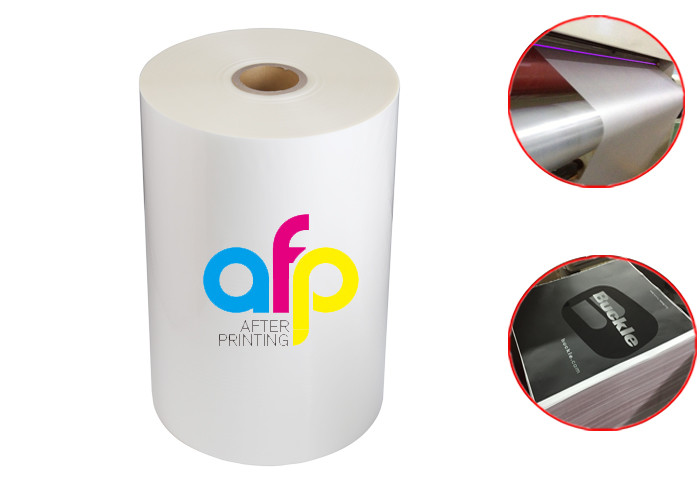 Soft BOPP Thermal Laminating Film Matte Lamination Film for UV Varnish