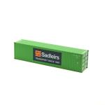 40gp 1:87 HO scale railway shipping sea container for model train railroad