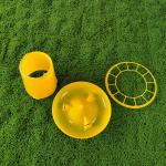 Standard Capacity 6L 27.6cm(H)*33.7cm(D) Farm Animal Nutrition Bucket For