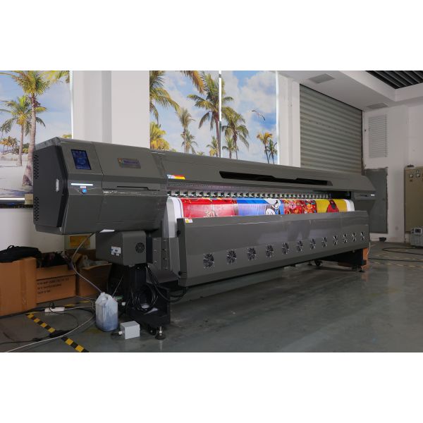Factory Supply Large Flatbed UV Printer C8 (4 heads) 4 Colors 3.2M Large Format UV Printer