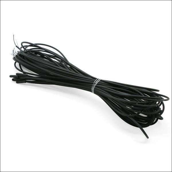 Super Waterproof TPE Plastic Overmolding NTC Thermistor Sensor 5x20mm Probe
