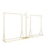 OEM Clothes Display Hanger Stand Shinny Brushed Electroplated Polished Surface