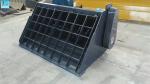 China skid steer bucket mixer skid steer mixer attachments 72" skid steer