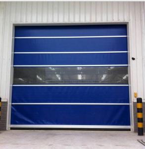 China Rapid Automatic IP55 Pvc Roller Shutter Doors Industrial Rolling Fabric Roll wholesale