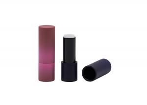 China 3.8g Refillable Metal Lip Balm Containers Hot Stamping Surface on sale