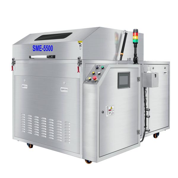 SME-5500 Big Size N2 Reflow Oven Cooler Flux Cleaning Machine 100L Liquid Tank