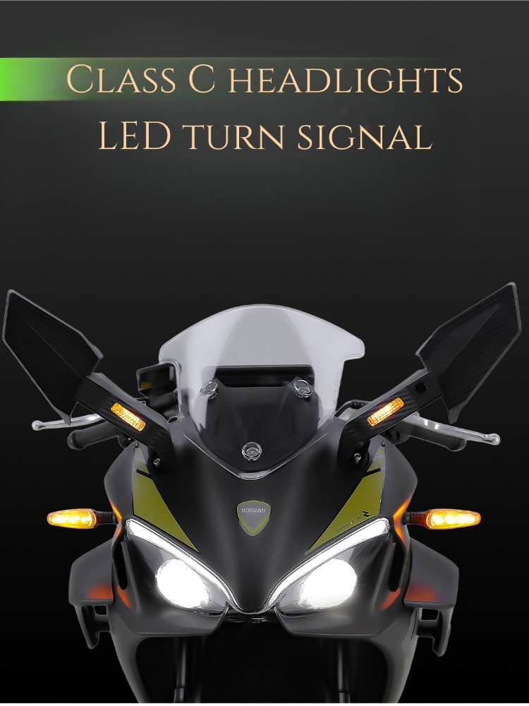 Racing adult motorcycle fuel 400cc large displacement large fuel tank super long life fuel motorcycle speed