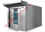 Diesel Gas Power Bakery Rotary Oven , Rotating Bakery Oven 2 Year Warranty