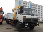 Used Truck Crane Dongfeng 6*4 Drive Mode Maximum Loading Of Crane 10 Tons Euro 3