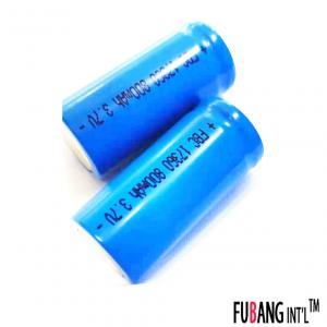 China Special Shaped Single LFP Battery Cells 17360 3.7 V 800mah Battery For Car Models on sale