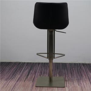 China Elegant Black Adjustable 50x47x82cm High Bar Stool Chair wholesale