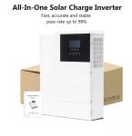 Europe USA Warehouse Hybrid Solar Inverter 24V 48V 3000w 5000w Onduleur Hybride