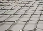 7x19 Flexible Stainless Steel Cable Mesh Netting For Stair Railing