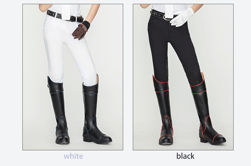 Children's Horse Riding Breeches Non Slip Anti Wear Knee Silicone Equestrian Pants