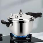 Energy Saving Kitchen Pressure Cooker Gas And Induction Cooker Polished Eco