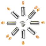 ISO9001 Pasta Maker Accessories Cutter 4MM 12MM 45MM Durable