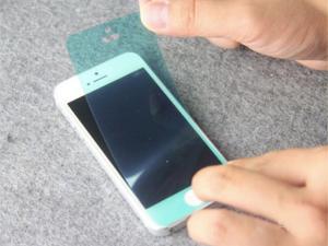 China anti-UV screen protector for iphone 4/4s explosion proof wholesale