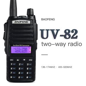 China Uv 82 Dual Band VHF UHF 2 Way Ham Radio Walkie Talkie Long Range Communication wholesale