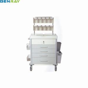 China Steel Anesthesia Trolley 645 X 470 X 975mm Anaesthesia Cart wholesale