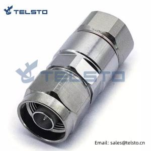 N Male connector for 1/2’’ flexible RF cable  RF Coaxial Connector