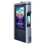 55 inch 4K Smart City Air Quality Sensor IK10 Explosion-Proof Glass Touch Screen