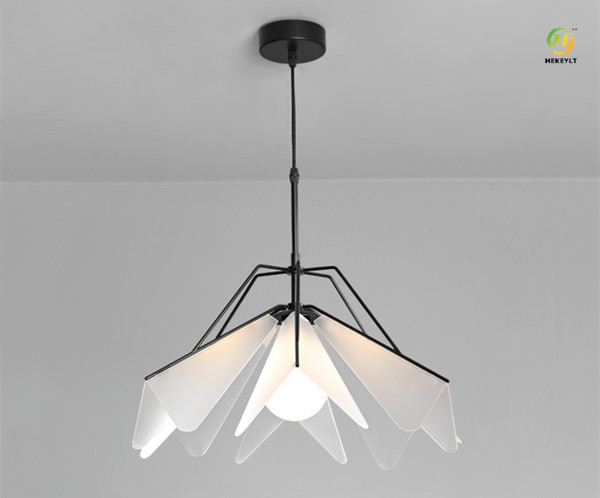 E27 Acrylic Modern Nordic Hanging Lamp Without Light Source