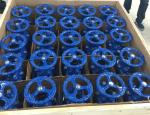 cast iron GGG50 F4 Non-rising stem resilient seal gate valve