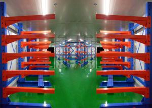 China Single Side Steel Material Cantilever Storage Racks Heavy Duty 5 Years Warranty wholesale