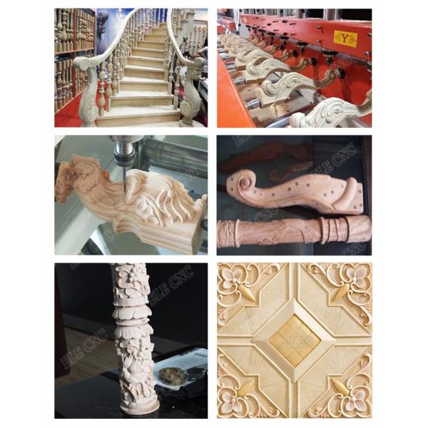 High Quality 1325 Cnc Router 4 Axis Wood Engraving Machine for Wood Working Sale in Spain