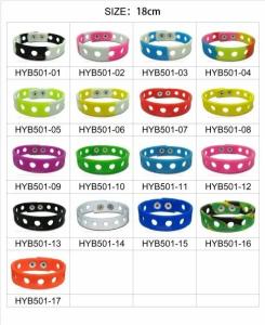 China Custom Silicone Bracelet for Christmas Halloween Party Gifts Adjustable 21cm Wristband wholesale