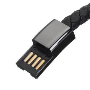 China Magnetic Absorb Leather Nylon Lightning Cable Super Portable Lightweight wholesale