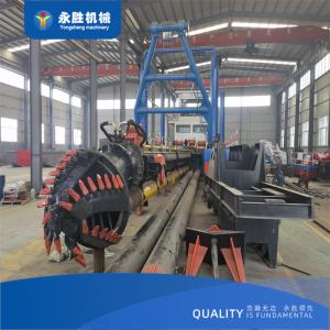 China Africa 10 inch gold mining dredger for river gold selection 150m3/h wholesale