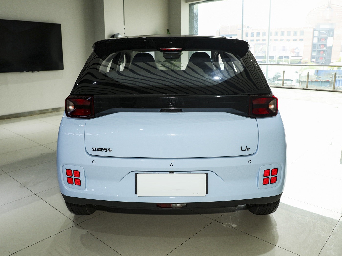 Electric Jiangnan U2 Hatchback Left Steering 406km Range Electric Cars