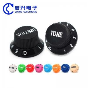 China Custom Electric Guitar Speed Control Volume And Tone Knobs Surface Mount wholesale