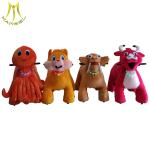 Hansel hot selling kids riding horse toy stuffed animals scooter for sale