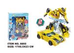 Multi Color Children's Transformer Toys Manual Deformation Robot Model Car
