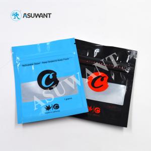 China FDA MOPP Reusable Mylar Smell Proof Bag for Cookies wholesale