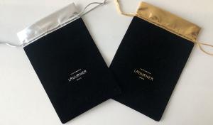 China SA8000 TUV Packaging Drawstring Bags Velvet Jewelry Gift Pouch 26cm wholesale