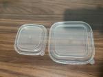 PP Lid for eco-friendly products noodle square paper kraft disposable salad bowl