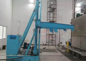 China Plant / Workshop Rail Transfer Cart , Electric Warehouse Cart With Lifting Arm wholesale