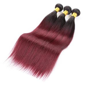 China Brazilian Virgin Ombre Hair Weave Ombre Human Hair Extensions 12&quot; To 26&quot; wholesale