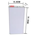 22L Large Square Tin Can CMYK Chemical Oil Pail Bucket