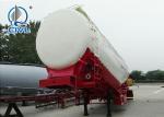New 58000L Semi Bulk Cement Tank Carrier semi Trailer With Bohai Air Compressor