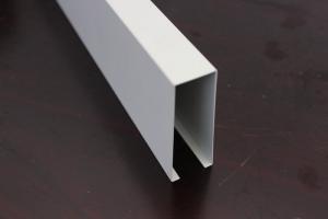 China Aluminum U-shaped Commercial Ceiling Tiles Linear Drop Down Ceiling Tiles wholesale