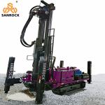 Full Hydraulic Water Drilling Rig 95KW Diesel Engine Mobile Water Well Drilling