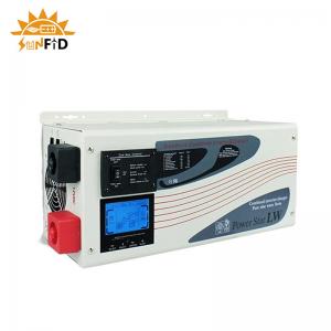 China 6000W DC To AC Pure Sine Wave Power Inverter 24V 48V 120 240V With LCD Display on sale