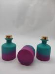 Colored Cosmetic Glass Bottles Shockproof Aroma Reed Diffuser Bottle