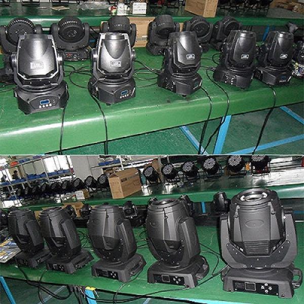 Zoom Led Spot Moving Head , Dmx Moving Head Lights Colorful Gobos Rainbow Effect
