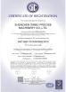 Hongkong Winhoo Precision Co., Ltd Certifications